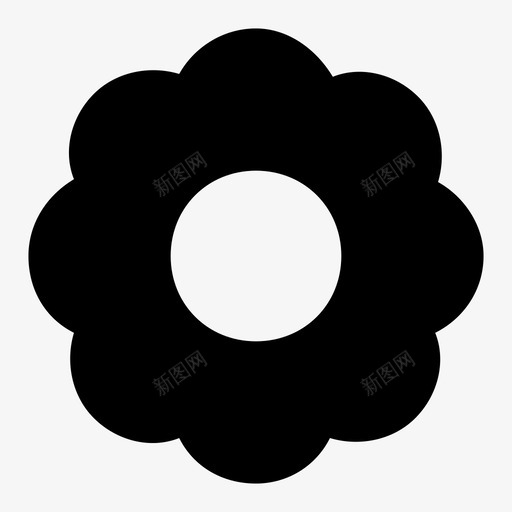 雏菊花园艺图标svg_新图网 https://ixintu.com 响应用户界面UI矢量图标 园艺 种植园 自然 花 雏菊