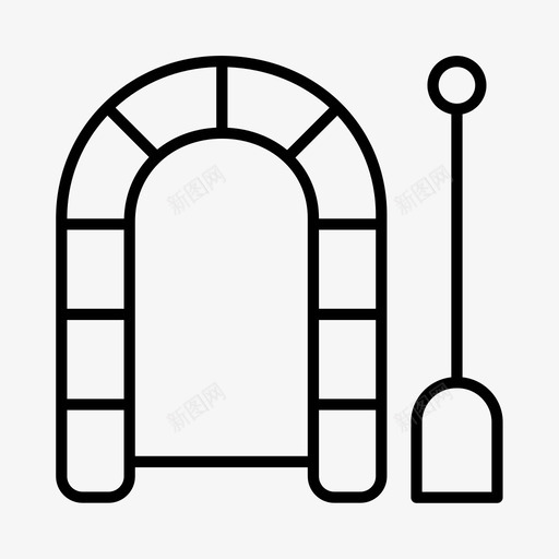 木筏探险露营图标svg_新图网 https://ixintu.com 探险 木筏 童子军 荒野 露营