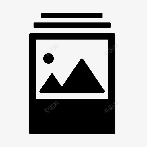 相册图库照片图标svg_新图网 https://ixintu.com 图库 照片 相册 符号图标集3