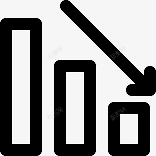 图形数据统计图标svg_新图网 https://ixintu.com 图形 基本用户界面 数据 统计