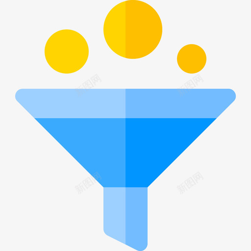 漏斗营销seo11扁平图标svg_新图网 https://ixintu.com 扁平 漏斗 营销seo11