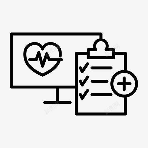 诊断医疗药物治疗图标svg_新图网 https://ixintu.com 医疗 药物治疗 诊断