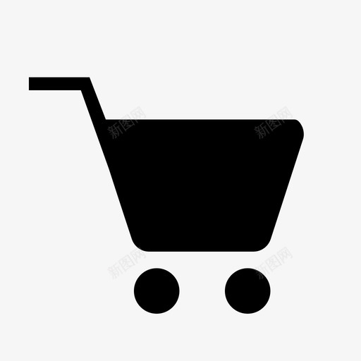 购物车特洛利图标svg_新图网 https://ixintu.com 特洛利 购物车