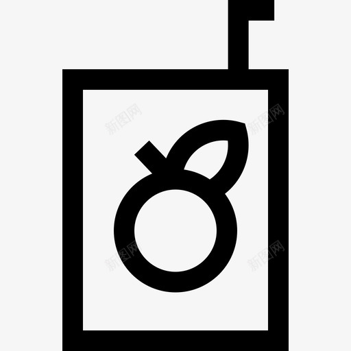 果汁外卖17直系图标svg_新图网 https://ixintu.com 外卖17 果汁 直系