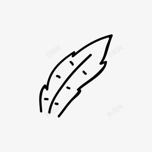 叶自然树图标svg_新图网 https://ixintu.com 叶 树 自然