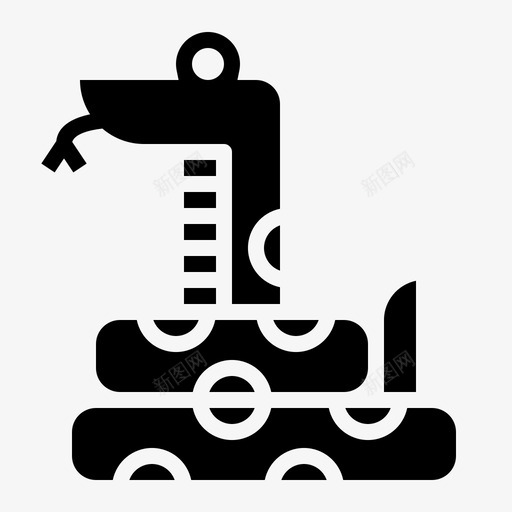 蛇动物眼镜蛇图标svg_新图网 https://ixintu.com 动物 动物园 眼镜蛇 蛇