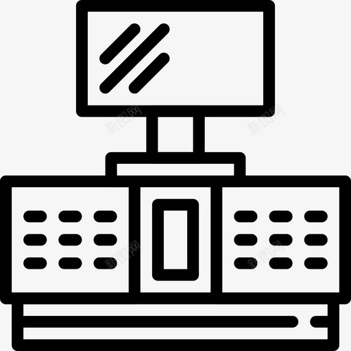 控制输送41线性图标svg_新图网 https://ixintu.com 控制 线性 输送41