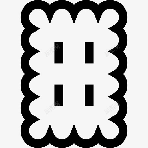 饼干外卖17直系图标svg_新图网 https://ixintu.com 外卖17 直系 饼干