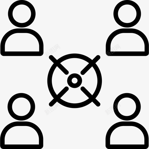 用户商业和金融28浅圆形图标svg_新图网 https://ixintu.com 商业和金融28 浅圆形 用户