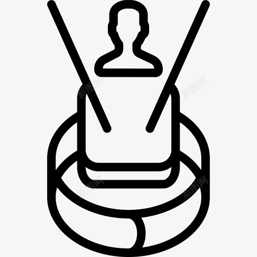 全息图未来技术5线性图标svg_新图网 https://ixintu.com 全息图 未来技术5 线性