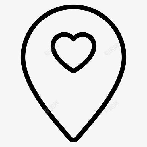 爱夫妻心图标svg_新图网 https://ixintu.com 夫妻 心 爱