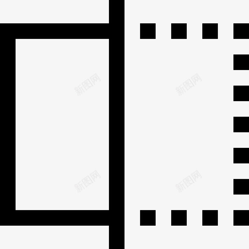 翻转摄影和电影线性图标svg_新图网 https://ixintu.com 摄影和电影 线性 翻转