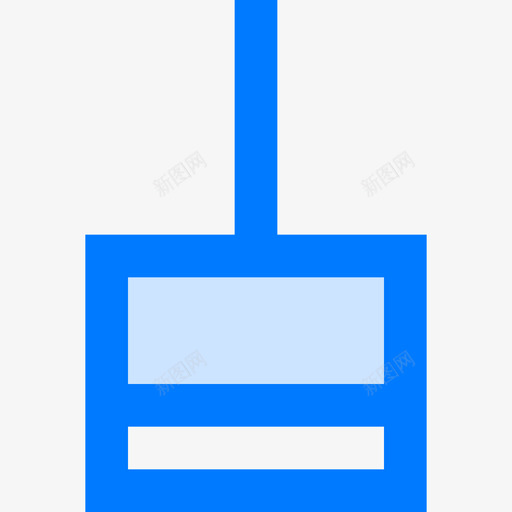 簸箕客厅蓝色图标svg_新图网 https://ixintu.com 客厅 簸箕 蓝色