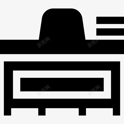 办公桌学院23号已满图标svg_新图网 https://ixintu.com 办公桌 学院23号 已满