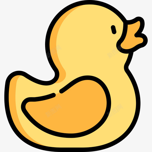 橡胶鸭母性9线性颜色图标svg_新图网 https://ixintu.com 橡胶鸭 母性9 线性颜色