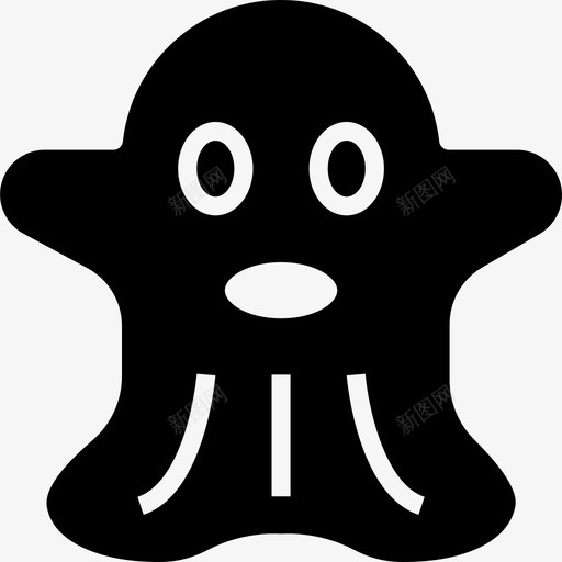 鬼魂万圣节91加油图标svg_新图网 https://ixintu.com 万圣节91 加油 鬼魂