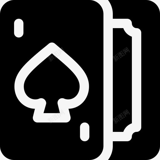 扑克公平27充满图标svg_新图网 https://ixintu.com 充满 公平27 扑克