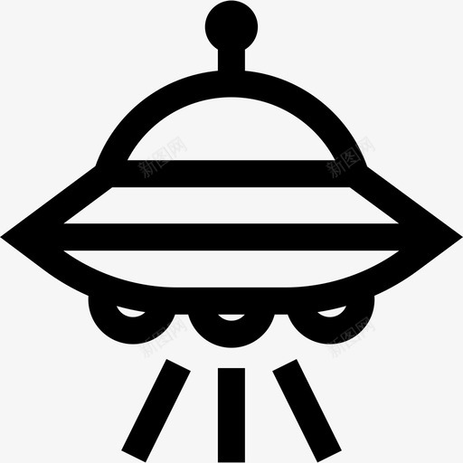 不明飞行物运输79直线型图标svg_新图网 https://ixintu.com 不明飞行物 直线型 运输79