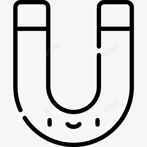 磁铁动力6线性图标svg_新图网 https://ixintu.com 动力6 磁铁 线性