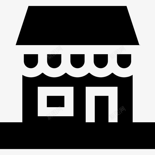 商店销售25已满图标svg_新图网 https://ixintu.com 商店 已满 销售25
