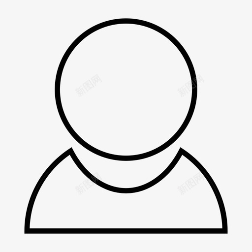 用户员工人员图标svg_新图网 https://ixintu.com 个人资料 人员 员工 照片 用户 用户界面粗体
