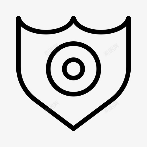 徽章商务管理图标svg_新图网 https://ixintu.com 东西 办公室 商务 徽章 管理
