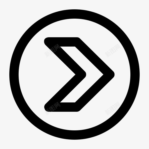 圆形用户界面箭头方向图标svg_新图网 https://ixintu.com ui ux 圆形用户界面 形状 方向 箭头