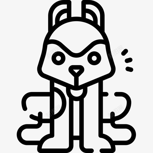 狗自由时间12直系图标svg_新图网 https://ixintu.com 狗 直系 自由时间12