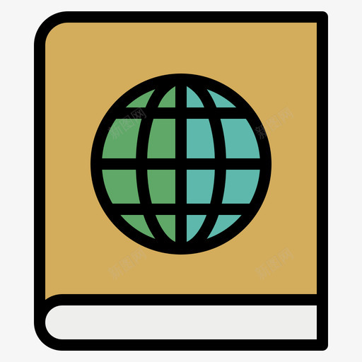 地图集地理20线颜色图标svg_新图网 https://ixintu.com 地图集 地理20 线颜色