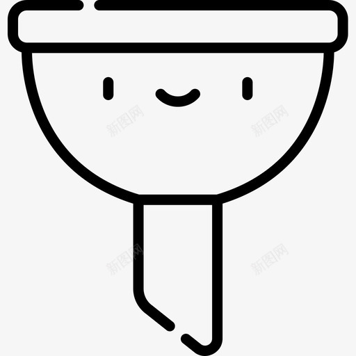 漏斗电子商务74线性图标svg_新图网 https://ixintu.com 漏斗 电子商务74 线性