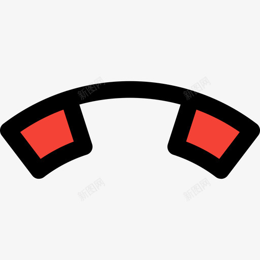 电话通话结束手机6线性颜色图标svg_新图网 https://ixintu.com 手机6 挂电话 电话通话结束 线性颜色