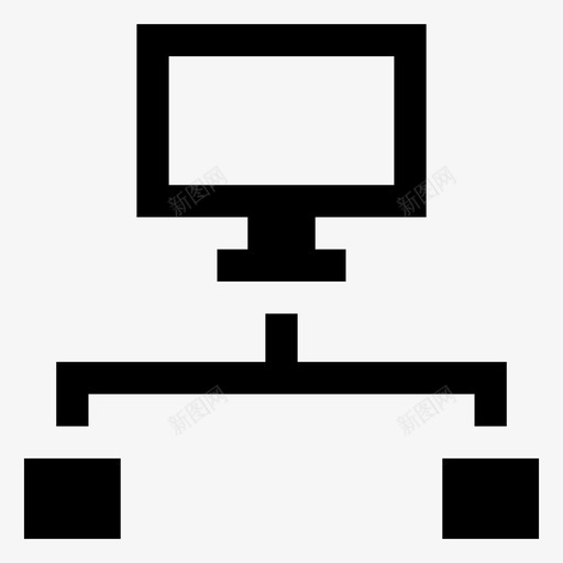 计算机网络数据服务器lan图标svg_新图网 https://ixintu.com lan wan 响应用户界面UI矢量图标 数据服务器 计算机网络