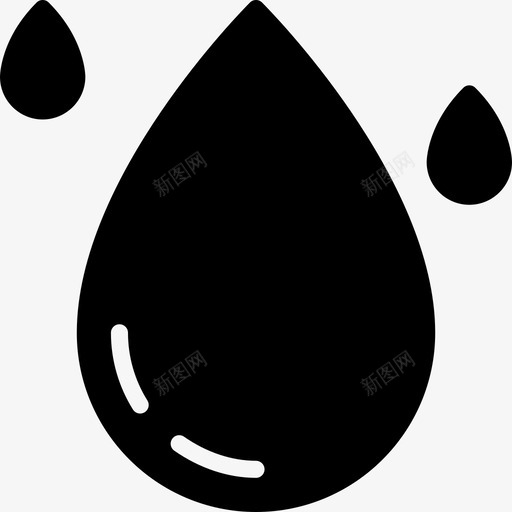 143雨点图标svg_新图网 https://ixintu.com 143 雨点