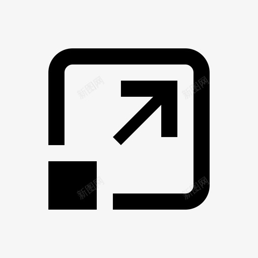 设施监控框架图标-最大化svg_新图网 https://ixintu.com 设施监控框架图标-最大化