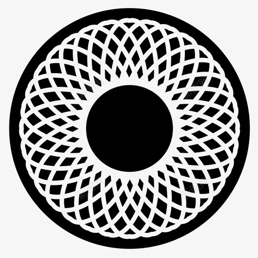花曼陀罗阳光图标svg_新图网 https://ixintu.com 太阳和花 曼陀罗 花 阳光