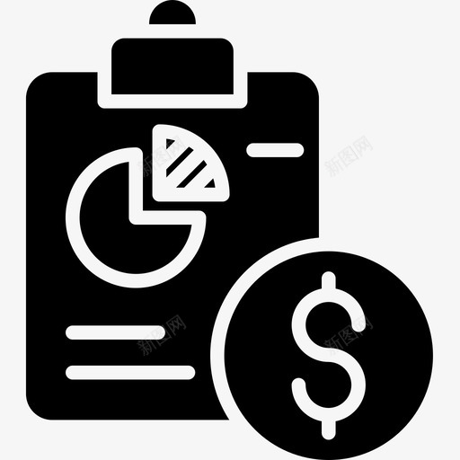 分析商业和管理5扎实图标svg_新图网 https://ixintu.com 分析 商业和管理5 扎实