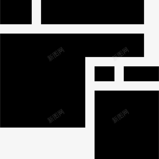 浏览器响应式26填充图标svg_新图网 https://ixintu.com 响应式设计26 填充 浏览器