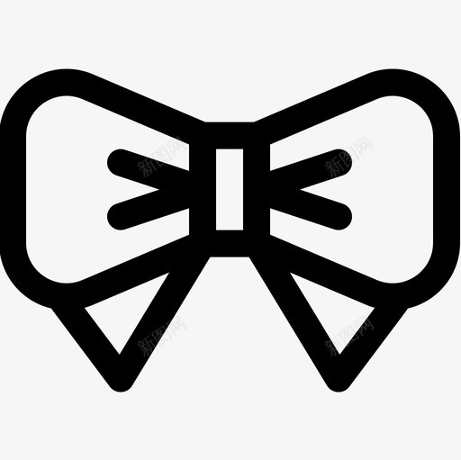 蝴蝶结秋衣12直线型图标svg_新图网 https://ixintu.com 直线型 秋衣12 蝴蝶结