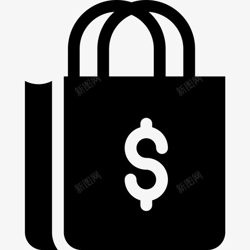 购物袋购物115实心图标svg_新图网 https://ixintu.com 实心 购物115 购物袋