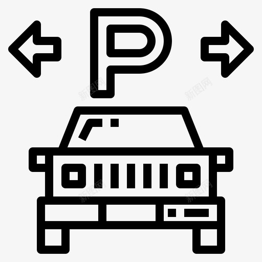停车场区域车库图标svg_新图网 https://ixintu.com 停车场 区域 车库 酒店