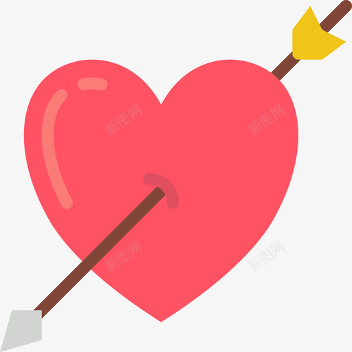 心脏103号婚礼平的图标svg_新图网 https://ixintu.com 103号婚礼 平的 心脏
