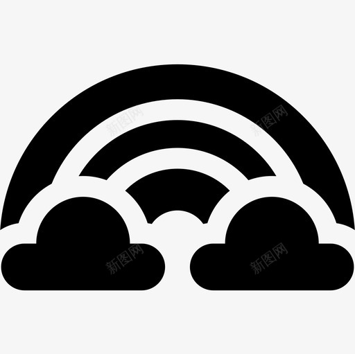 彩虹秋天自然8充满图标svg_新图网 https://ixintu.com 充满 彩虹 秋天自然8