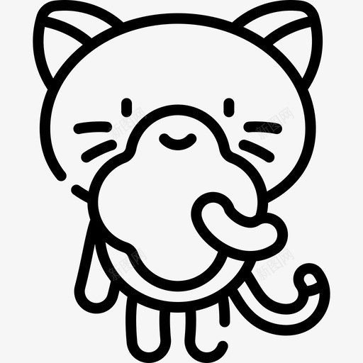 凯蒂凯蒂化身直系图标svg_新图网 https://ixintu.com 凯蒂 凯蒂化身 直系