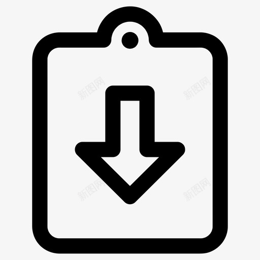 分配返回箭头剪贴板图标svg_新图网 https://ixintu.com 分配返回 剪贴板 向下 基本图标所有尺寸 平板电脑 箭头