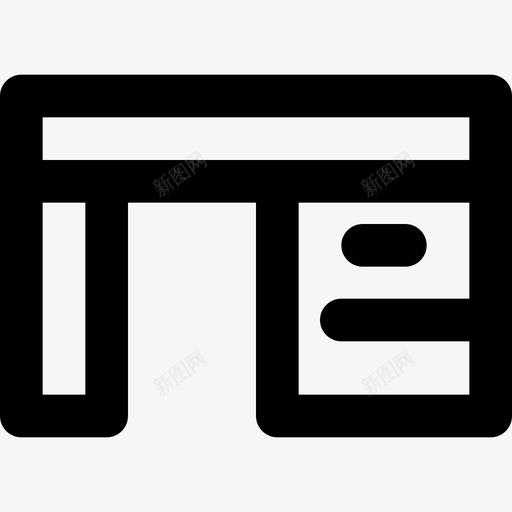 桌子13户直系图标svg_新图网 https://ixintu.com 13户 桌子 直系