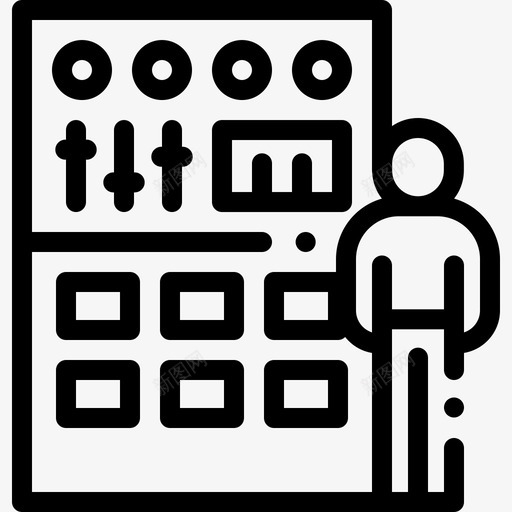 仪表板量产2线性图标svg_新图网 https://ixintu.com 仪表板 线性 量产2