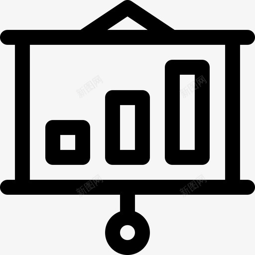 图表信纸45线性图标svg_新图网 https://ixintu.com 信纸45 图表 线性
