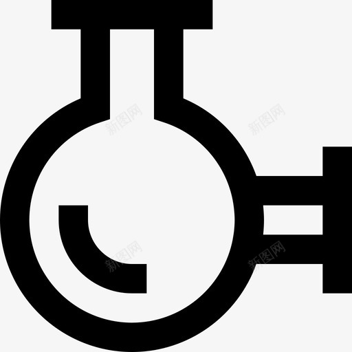 烧瓶科学67线性图标svg_新图网 https://ixintu.com 烧瓶 科学67 线性