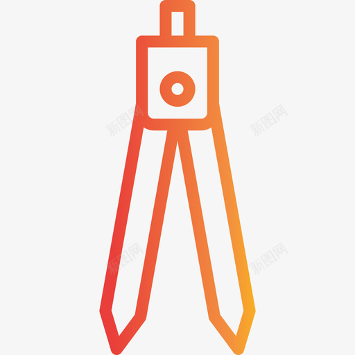 罗盘文具35梯度图标svg_新图网 https://ixintu.com 文具35 梯度 罗盘