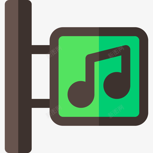 音乐商店音乐商店9公寓图标svg_新图网 https://ixintu.com 公寓 音乐商店 音乐商店9